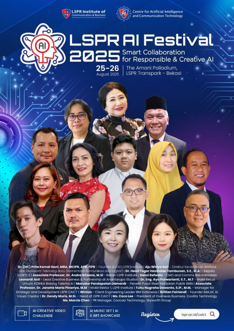 LSPR AI FESTIVAL 2025: KOLABORASI LINTAS SEKTOR UNTUK MASA DEPAN AI YANG KREATIF DAN BERTANGGUNG JAWAB